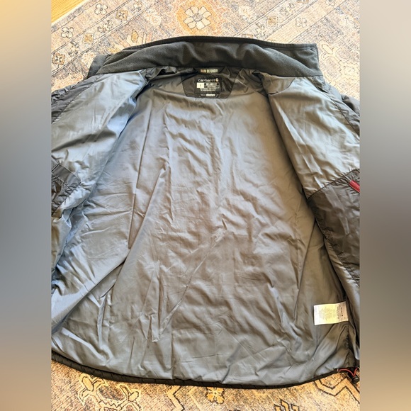 Carhartt Men's Dark Gray Puffer Jacket - Picture 5 of 9